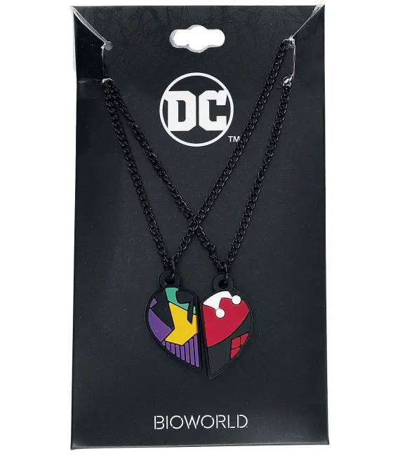 Colgantes Harley Quinn y Joker (DC Comics)