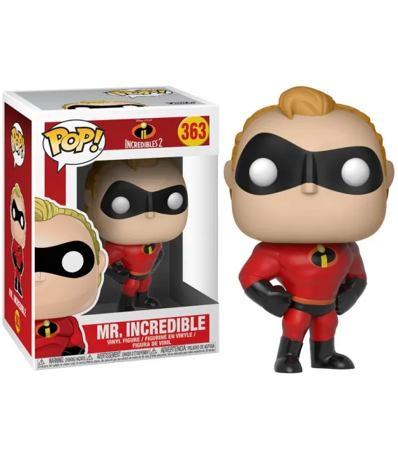 Vinyl POP Disney Los Increíbles Nº 363: Mr. Increíble