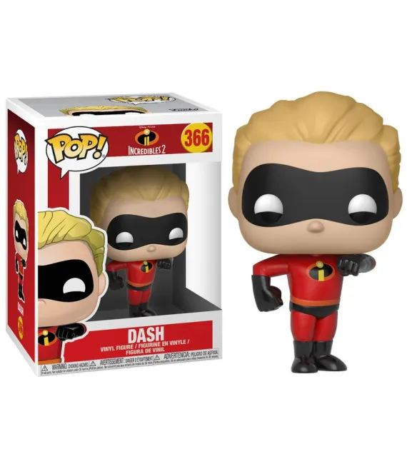 Vinyl POP Disney Los Increíbles Nº 366: Dash