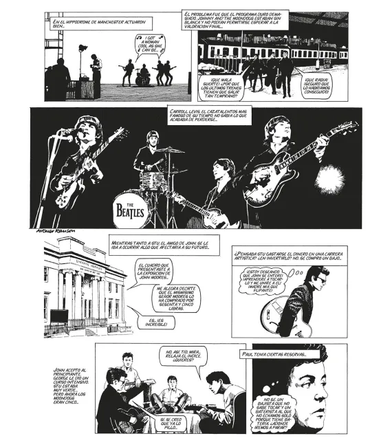 La historia de los Beatles