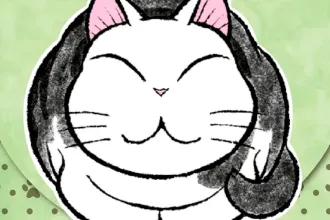 La abuela y su gato gordo